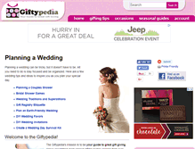 Tablet Screenshot of giftypedia.com